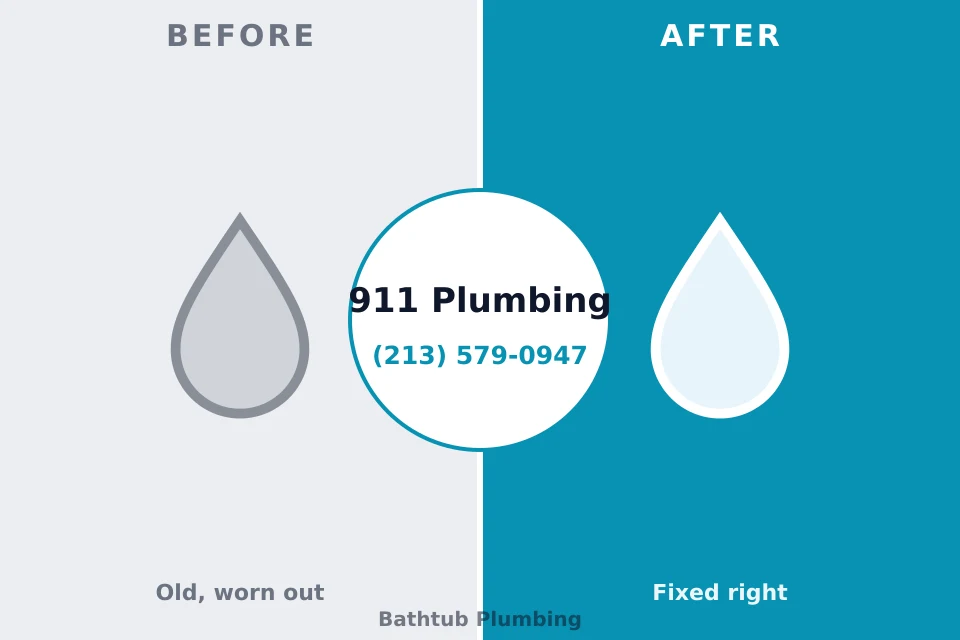Before and after: plumbing company Crisfield, MD
